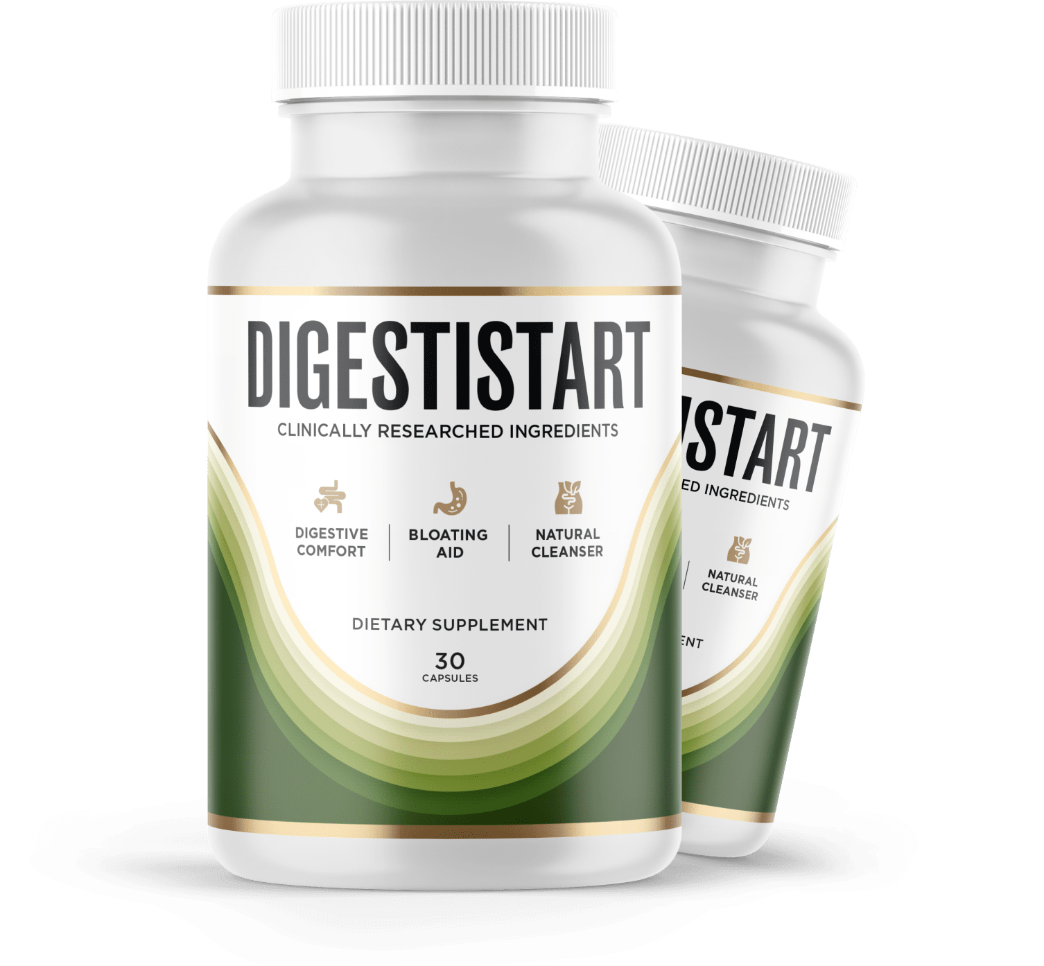 DigestiStart Advanced Digestive Support DigestiStart Digestive Support Supplement Bottle